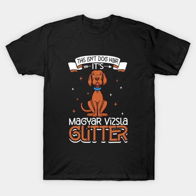 Magyar Vizsla glitter T-Shirt by Modern Medieval Design